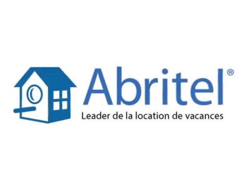 Logo d'Abritel, leader de la location de vacances, avec une maison stylisée.
